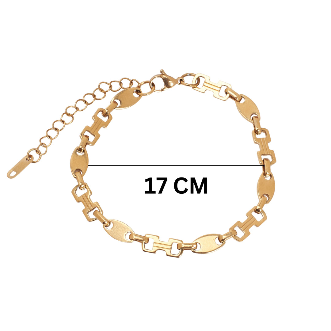 Minimalist Chain Gold Bracelet