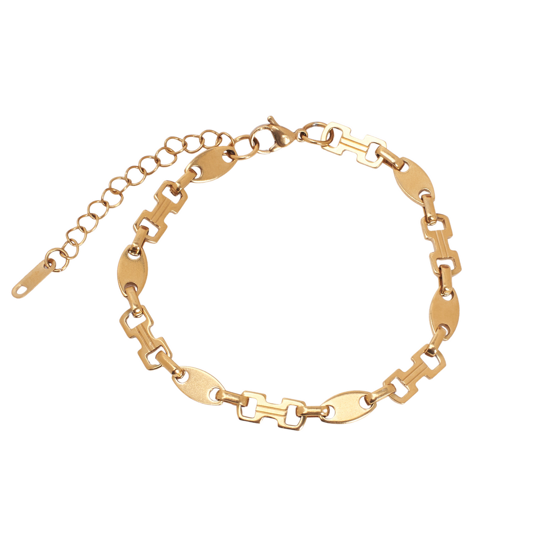 Minimalist Chain Gold Bracelet