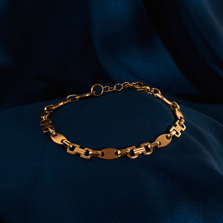 Minimalist Chain Gold Bracelet - Salty Accessories