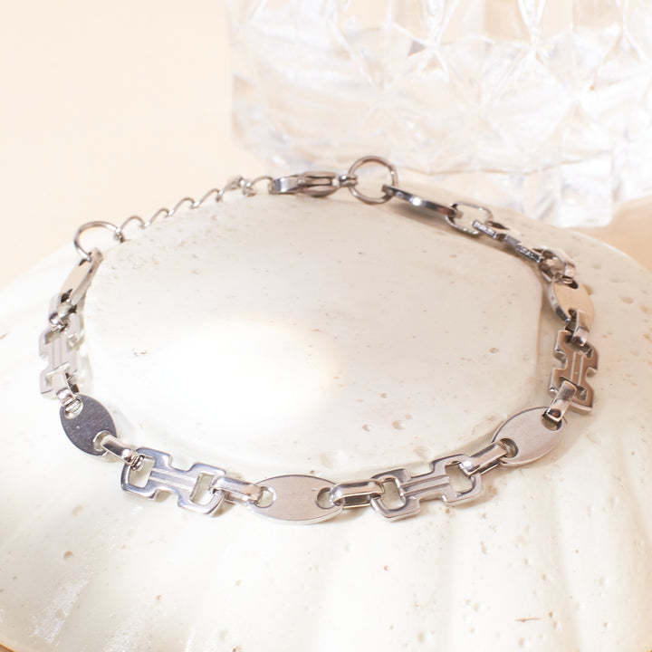 Minimalist Chain Silver Bracelet - Salty Accessories