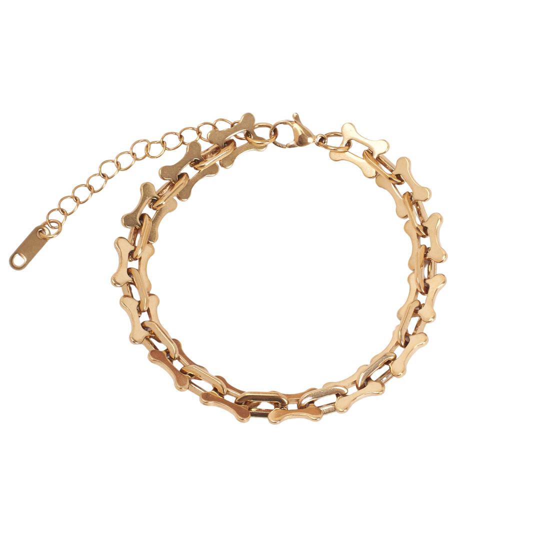 Dainty Chain Gold Bracelet