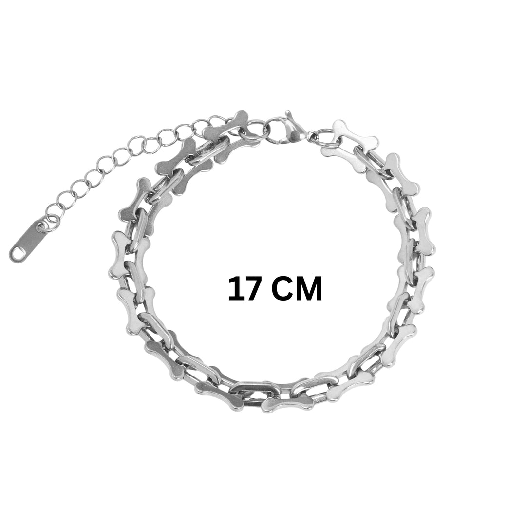 Dainty Chain Silver Bracelet