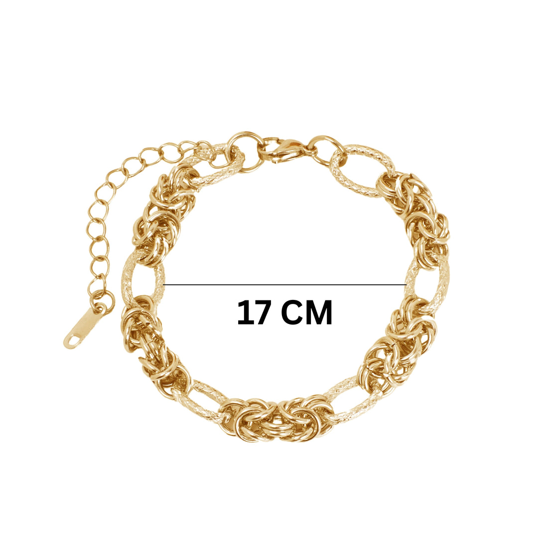 Chic Link Gold Bracelet