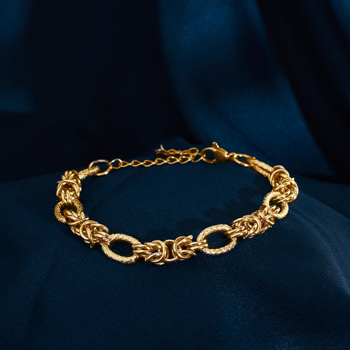 Chic Link Gold Bracelet - Salty Accessories