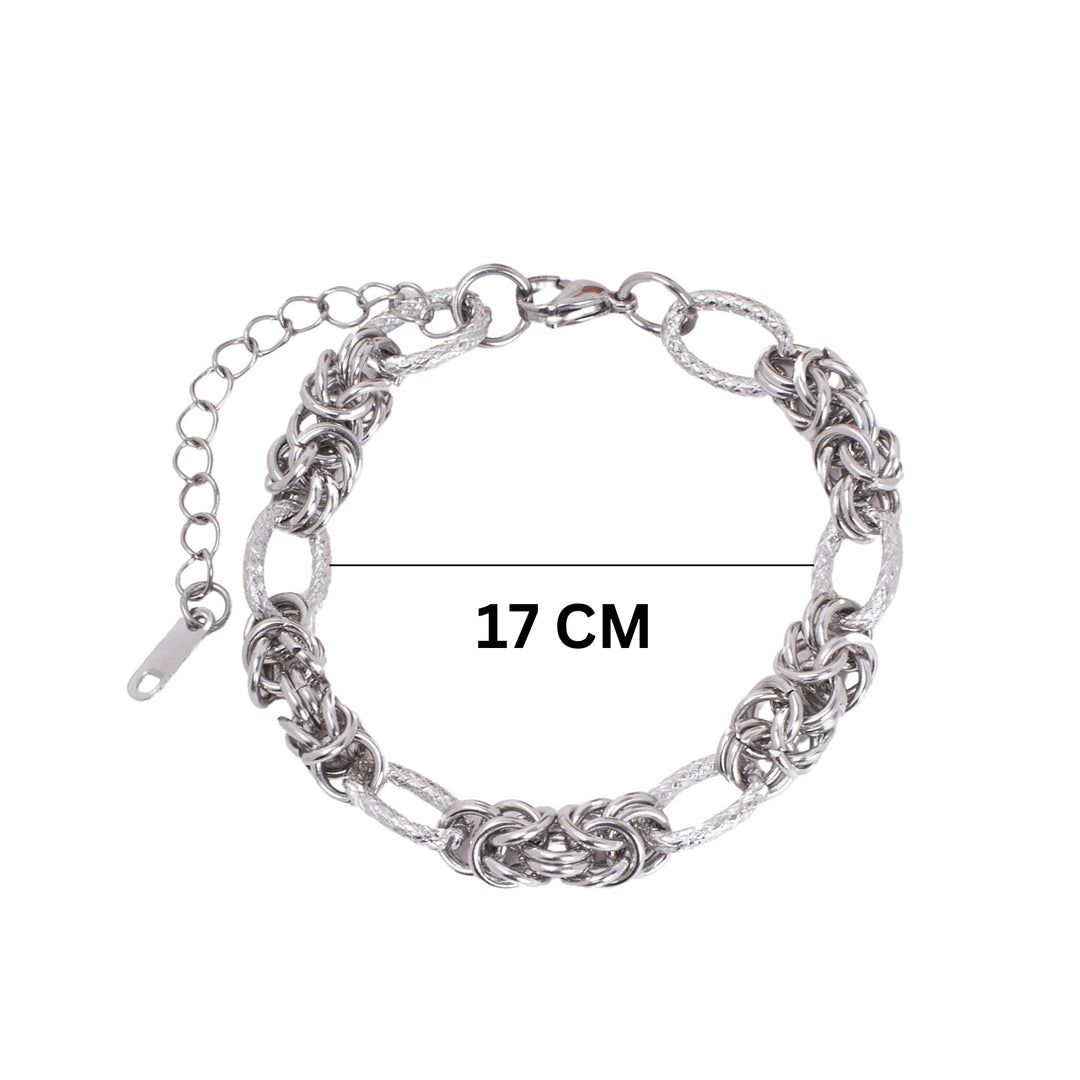 Chic Link Silver Bracelet