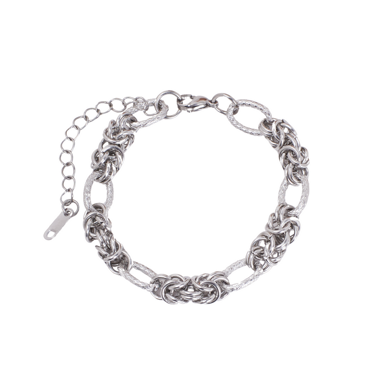 Chic Link Silver Bracelet