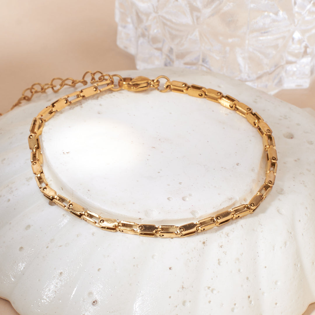 Layered Chain Gold Bracelet - Salty Accessories