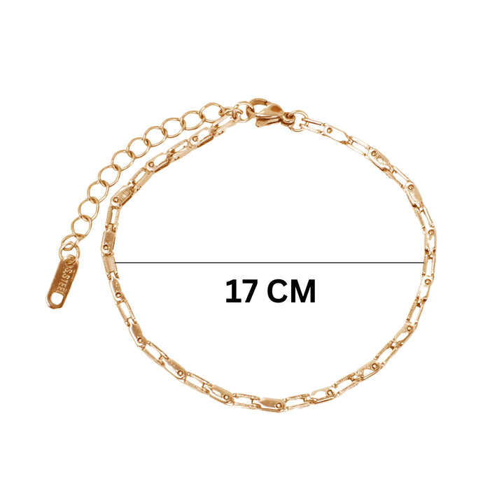 Layered Chain Gold Bracelet - Salty Accessories