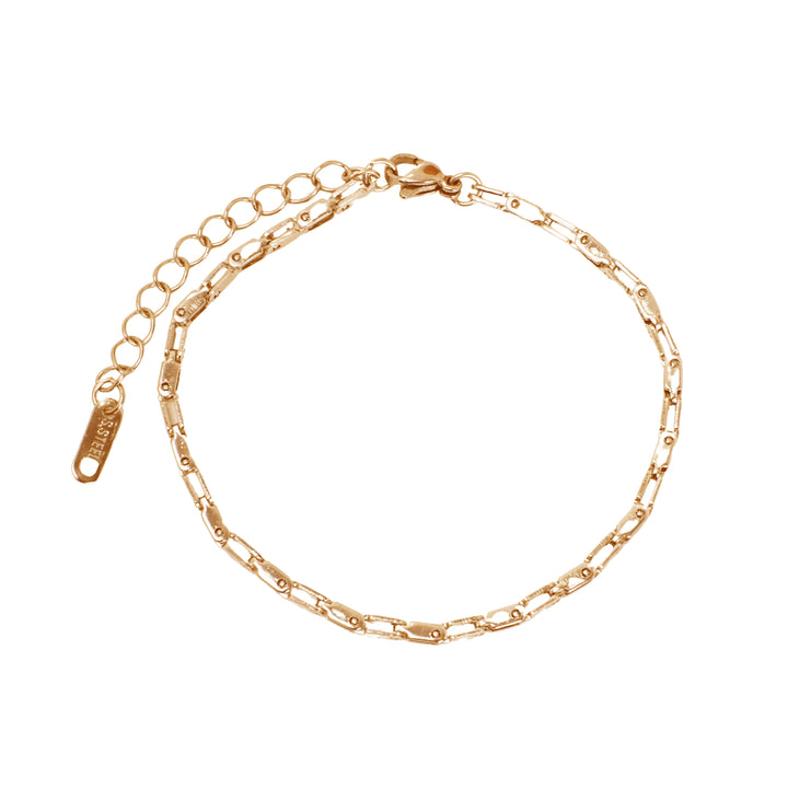 Layered Chain Gold Bracelet