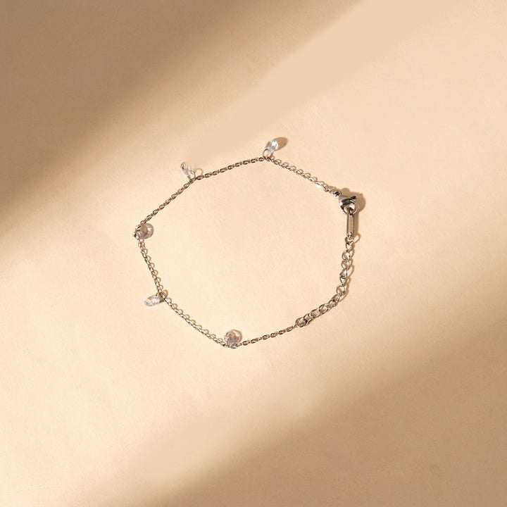 Tassellated Stone Gold  Bracelet