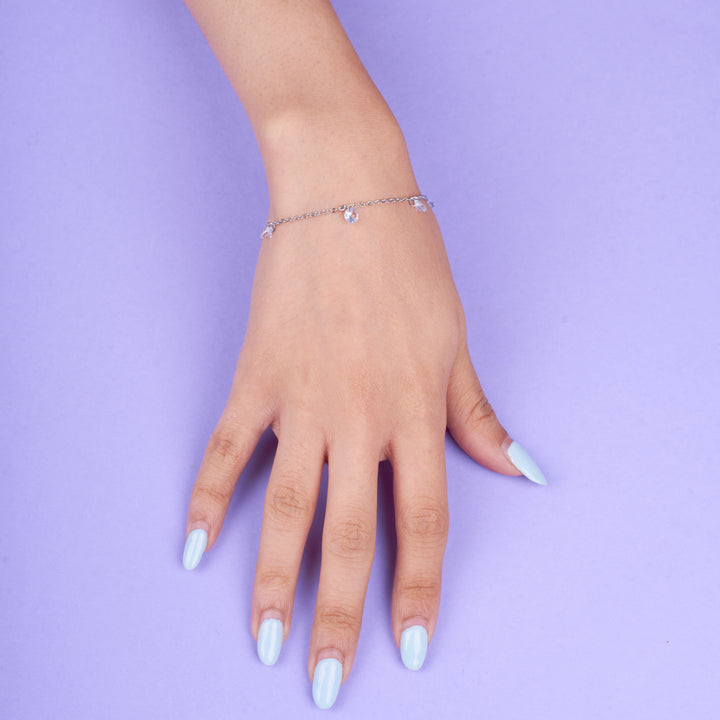Tassellated Stone Gold  Bracelet
