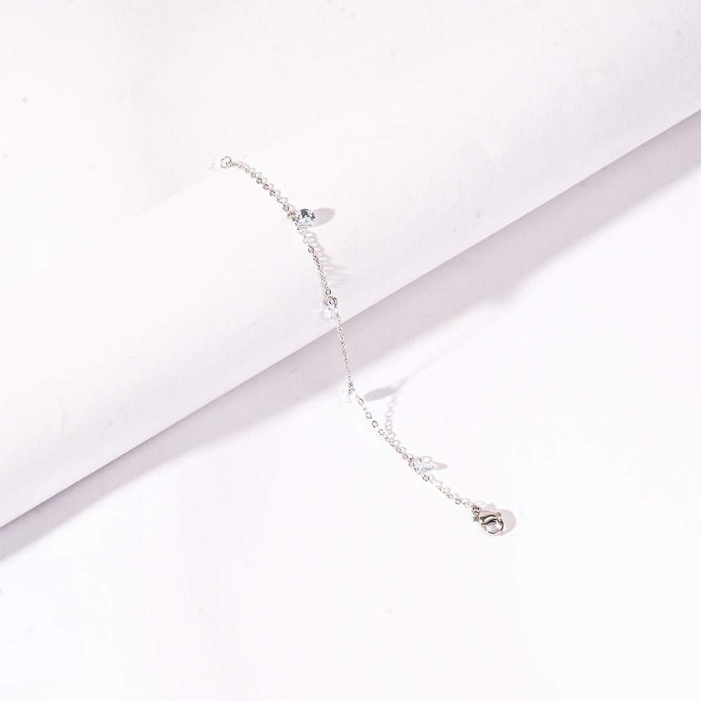 Tassellated Stone Gold  Bracelet