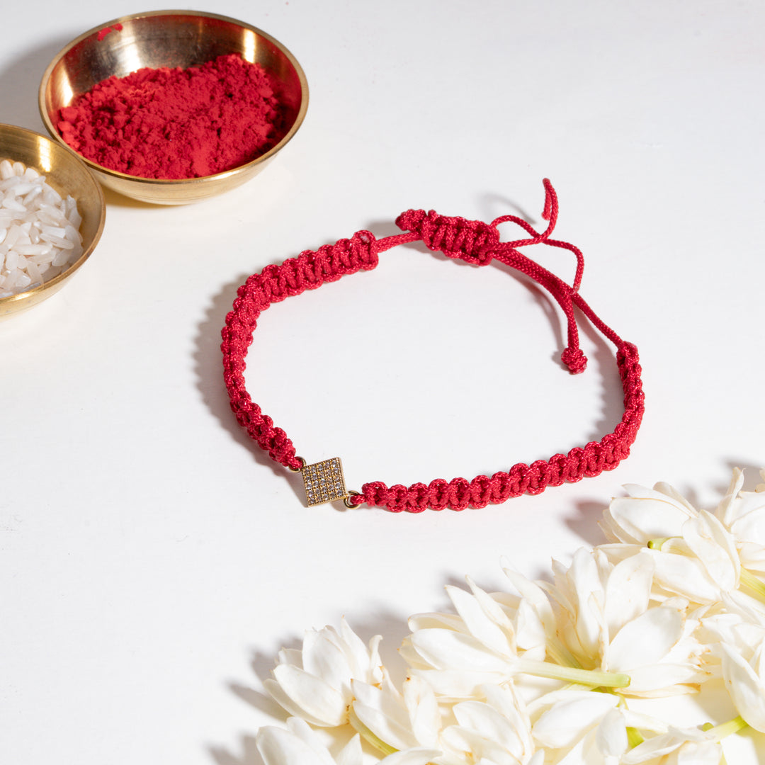 Shagun Pearl Cluster Rakhi for Bhaiya