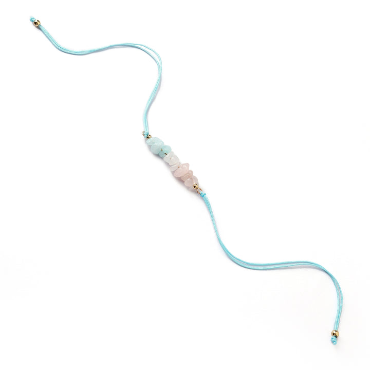 Aquamarine Luck Rakhi - Salty Accessories