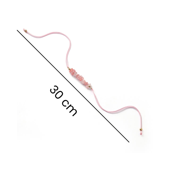 Rose Quartz Gentleness Rakhi