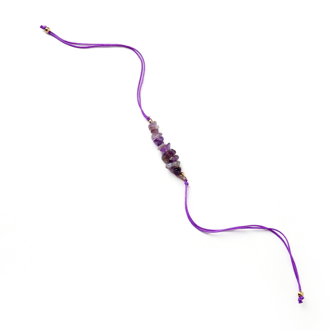 Amethyst Healing Rakhi - Salty Accessories