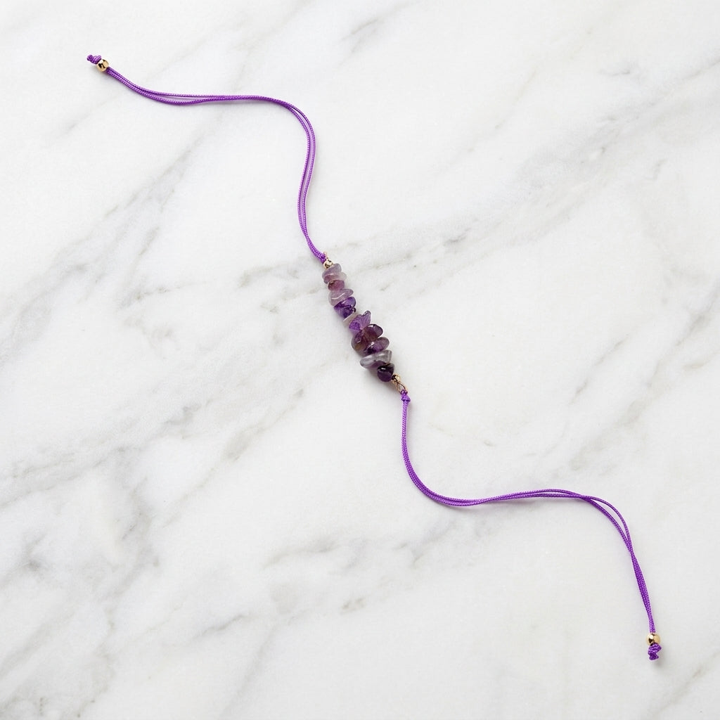 Amethyst Healing Rakhi
