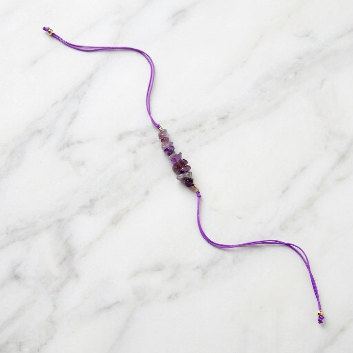 Amethyst Healing Rakhi