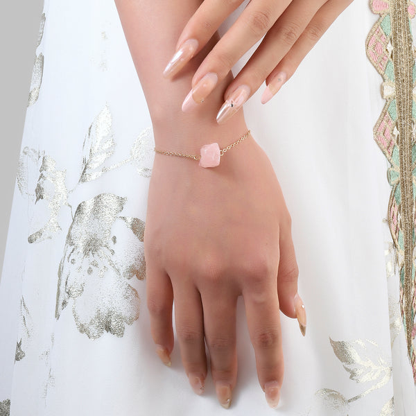 Tranquil Stone Of Heart Healing  Bracelet