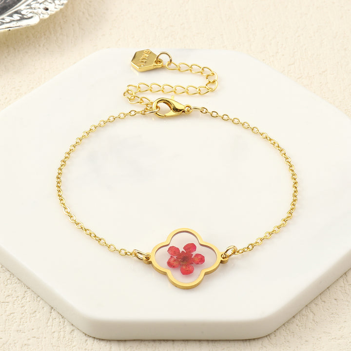 Tranquil Resin Gold Bracelet - Salty Accessories