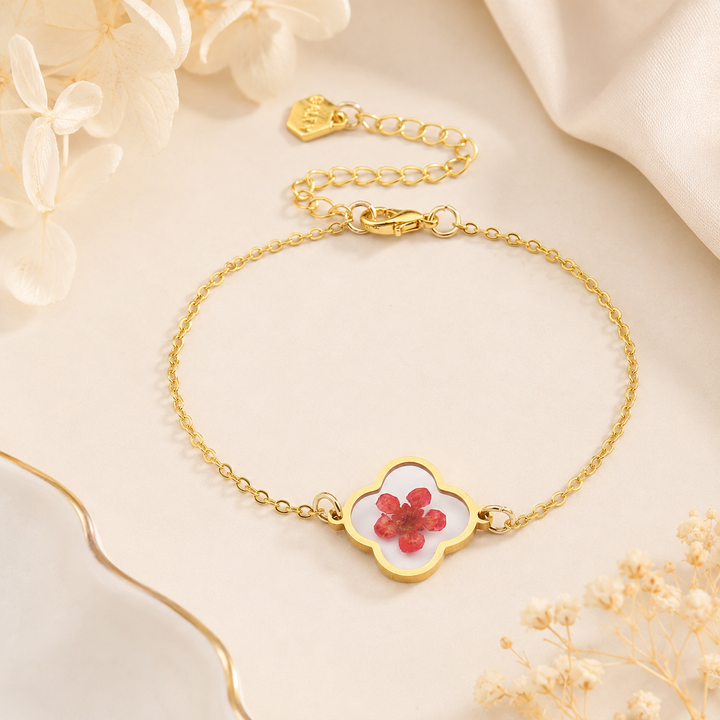Tranquil Resin Gold Bracelet
