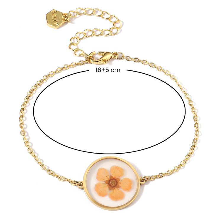 Prism Resin Gold Bracelet