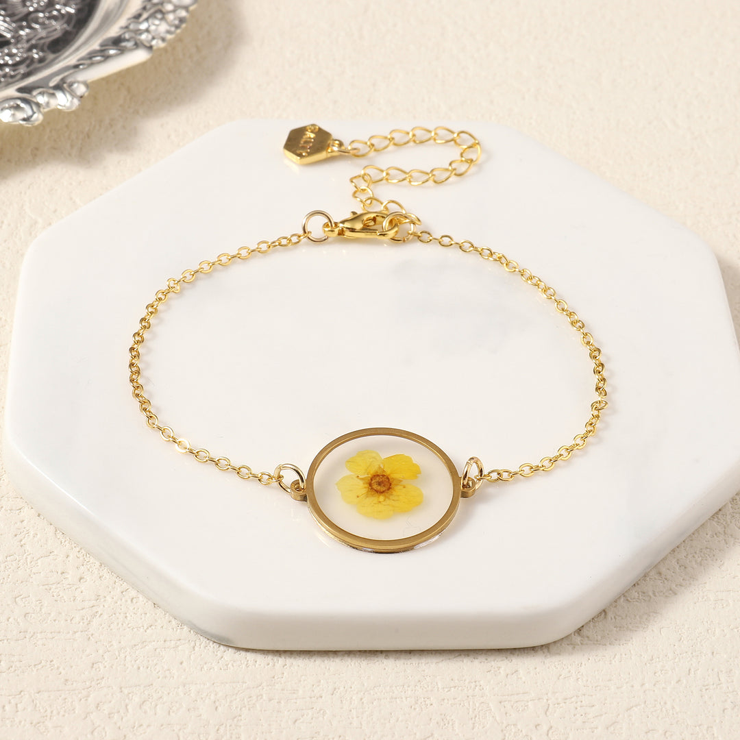 Resin Radiance Gold Bracelet - Salty Accessories
