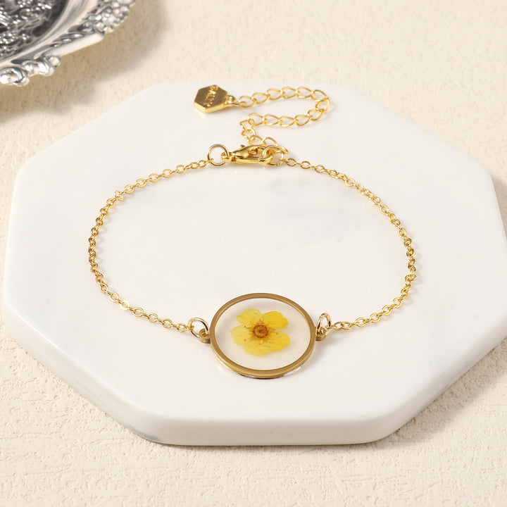 Resin Radiance Gold Bracelet - Salty Accessories
