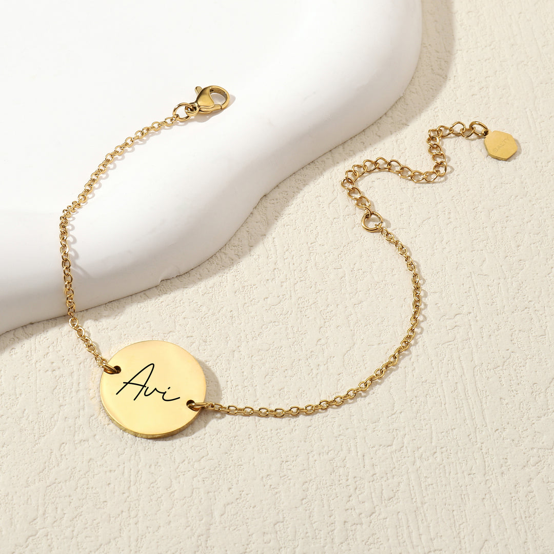 Velvet Name Bracelet - Salty Accessories