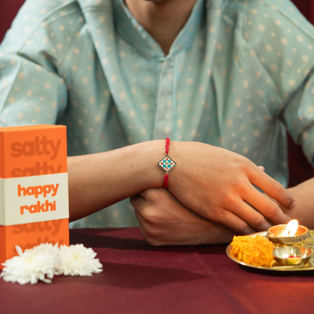 Heritage Hues Rakhi for Bhaiya