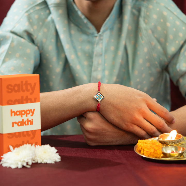 Heritage Hues Rakhi for Bhaiya