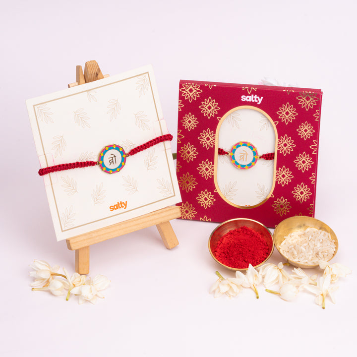 Bro Code Thread Rakhi for Brother - Pack of 2