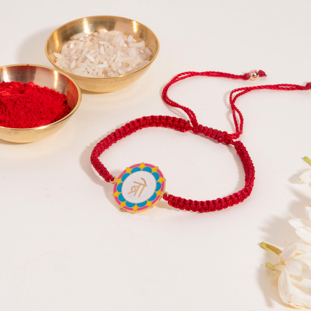 Bro Code Thread Rakhi for Brother - Pack of 2
