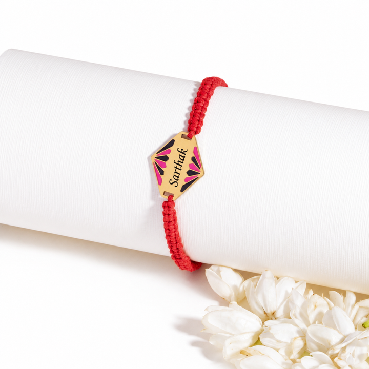 Uniquely Yours Name Rakhi for Bhaiya