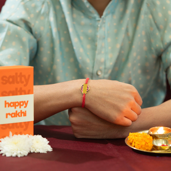 Uniquely Yours Name Rakhi for Bhaiya