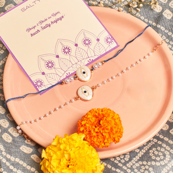 Celestial Circle Rakhi for Bhaiya and Bhabhi