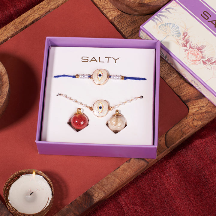 Celestial Circle Rakhi for Bhaiya and Bhabhi