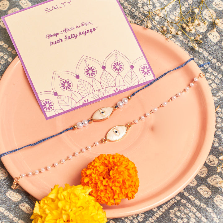 Aegis Eye Rakhi for Bhaiya and Bhabhi