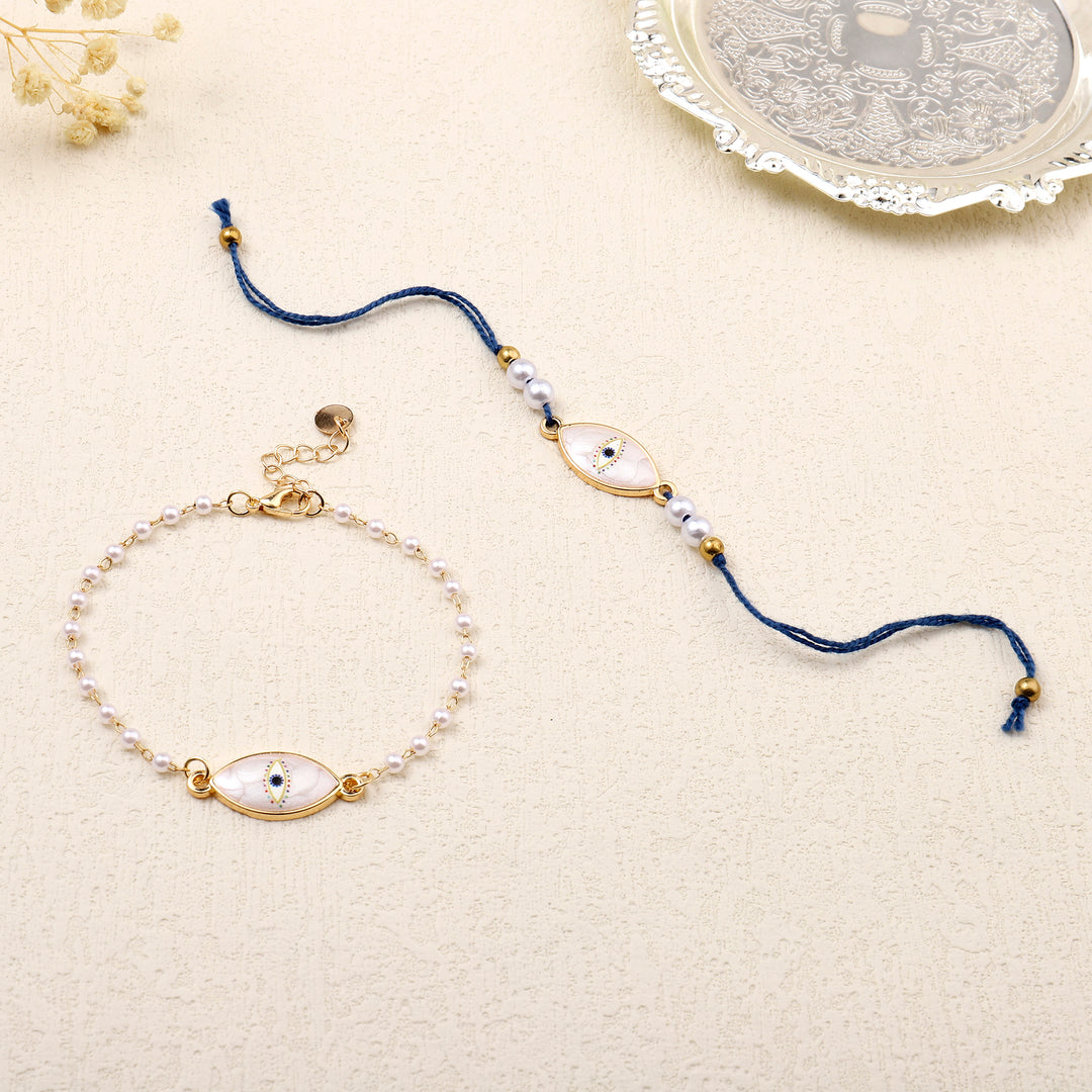 Aegis Eye Rakhi for Bhaiya and Bhabhi