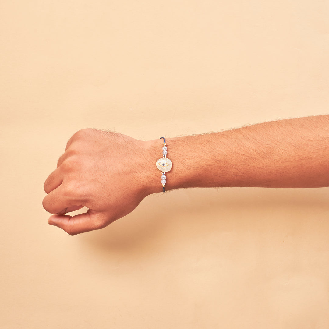 Guardian Gaze Pearl Dhaga