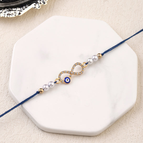 Set of 3 Infinity Evil Eye Rakhi