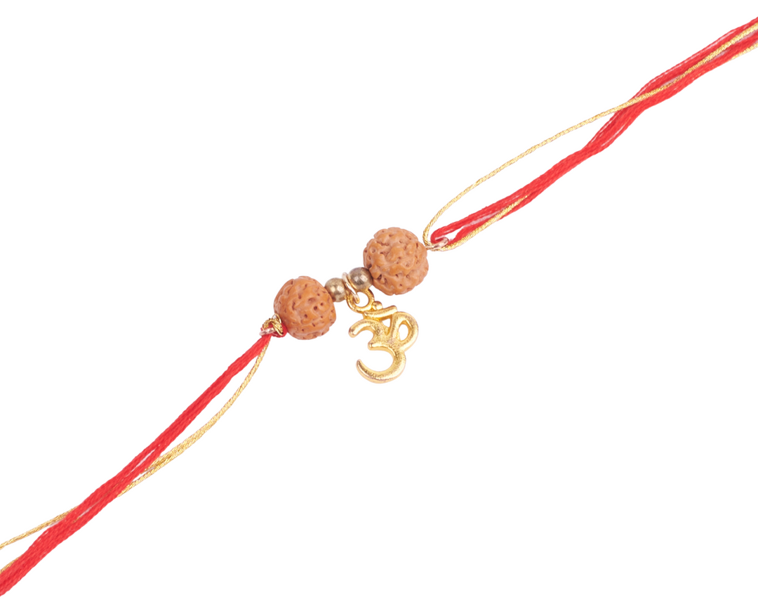 OM Rudraksha Rakhi - Salty Accessories