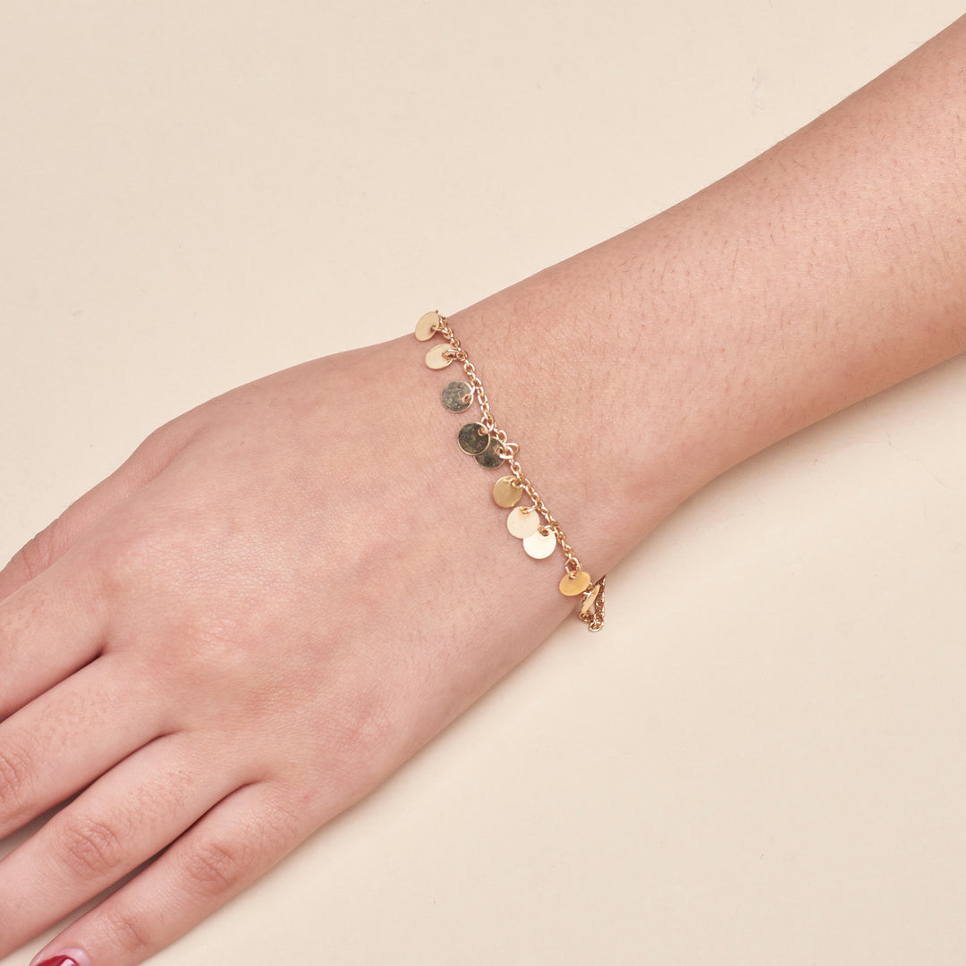 Sunshine Coin Bracelet - Salty Accessories