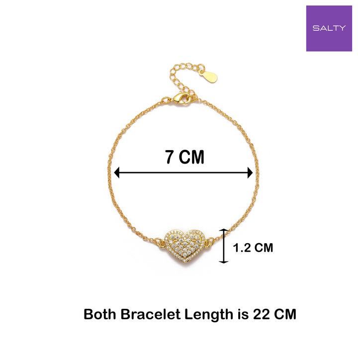 Loving Touch Heart Bracelet
