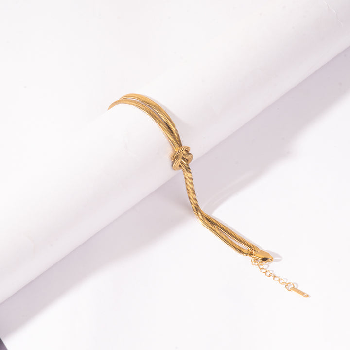 Knotty Affair Gold Bracelet