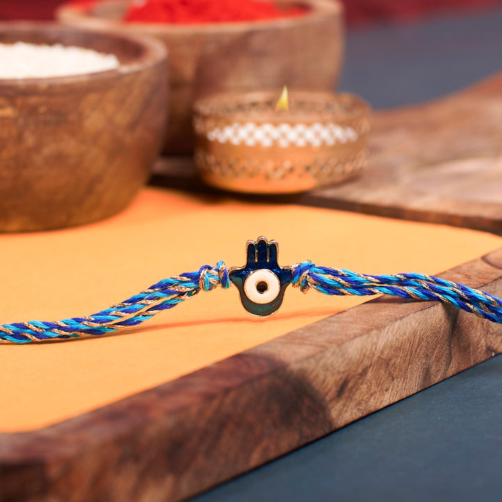 Minimal Evil Eye Rakhi