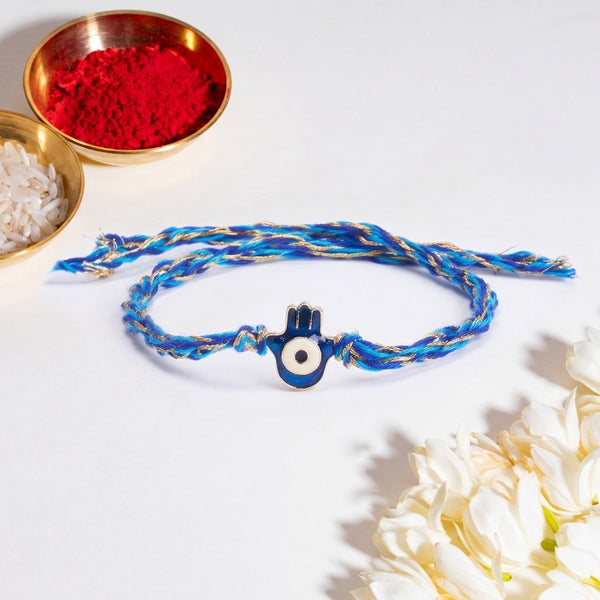Minimal Evil Eye Rakhi