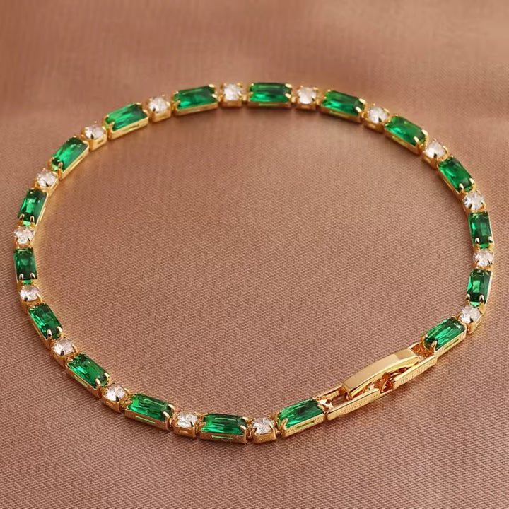 Emerald Royale Tennis Bracelet