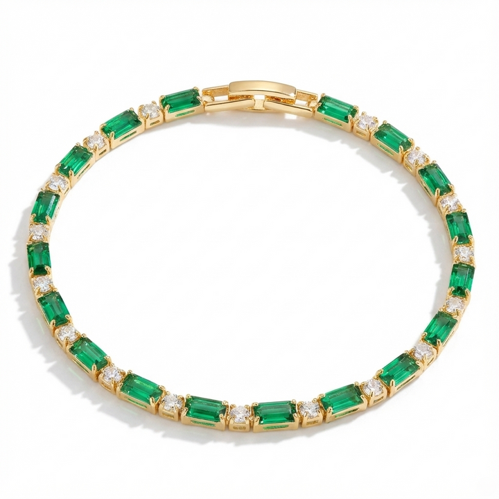 Emerald Royale Tennis Bracelet