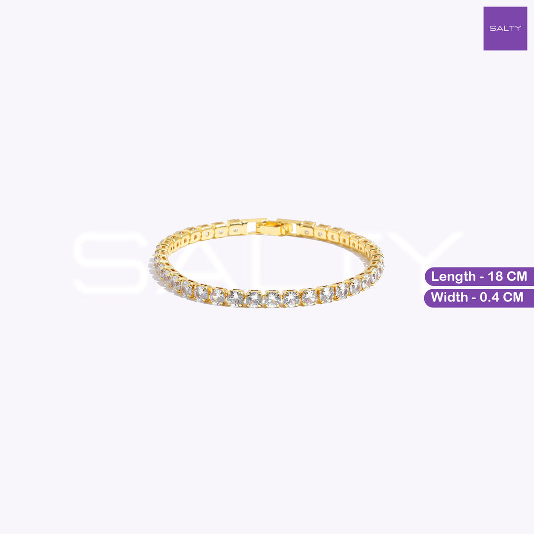 Ivory Radiance Tennis Bracelet